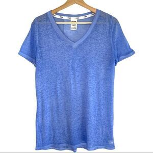 Pink V Neck Lightweight T